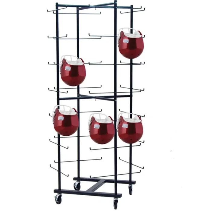 Champion Sports FBWR Football Helmet Cart – Vertical Style
