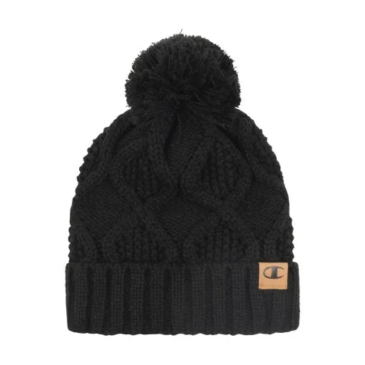 Champion Women’s Diamond Cable Cuff Pom Beanie