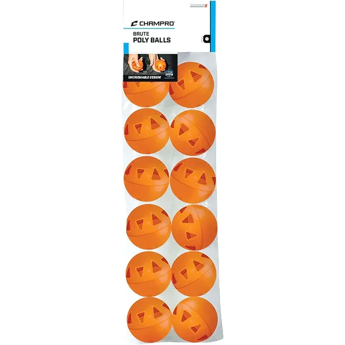 Champro Brute Training Poly Ball – 1 Dozen