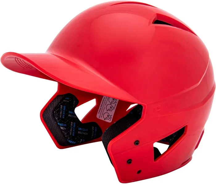 Champro HX Rookie Baseball Helmet-SCARLET BODY – Small