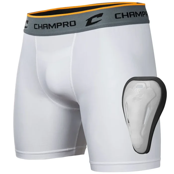Champro Men’s Compression Boxer Short with C-Flex Cup