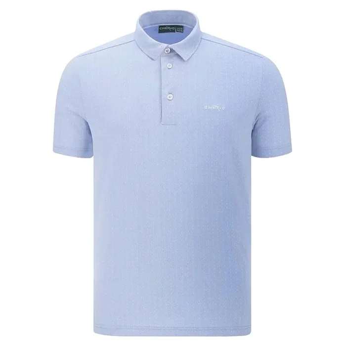 Chervo Alikan Golf Polo Blue/Light Blue – SS22 Men