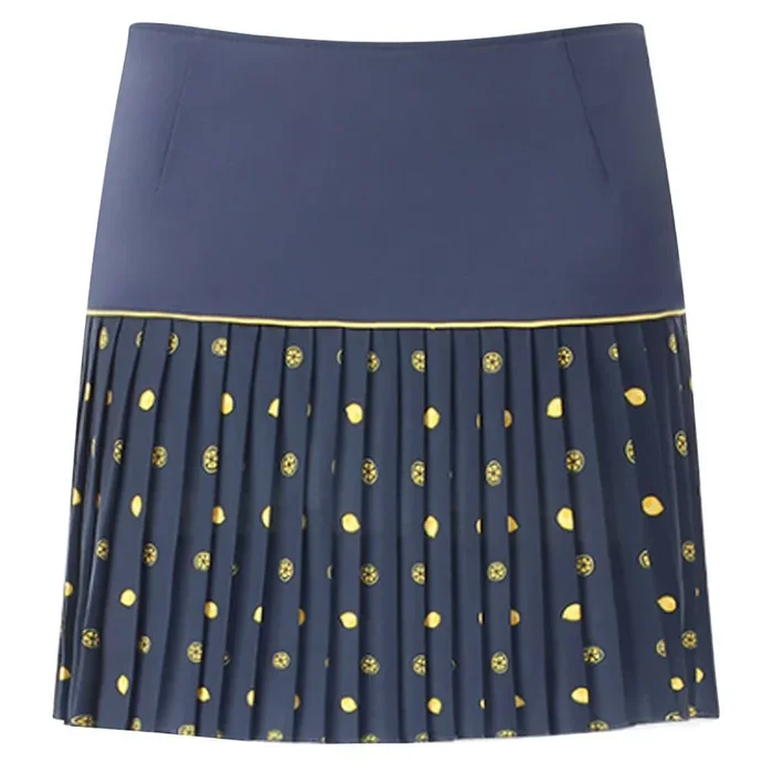 Chervo Jupon Golf Skirt Seed Print Navy – SS22 Women