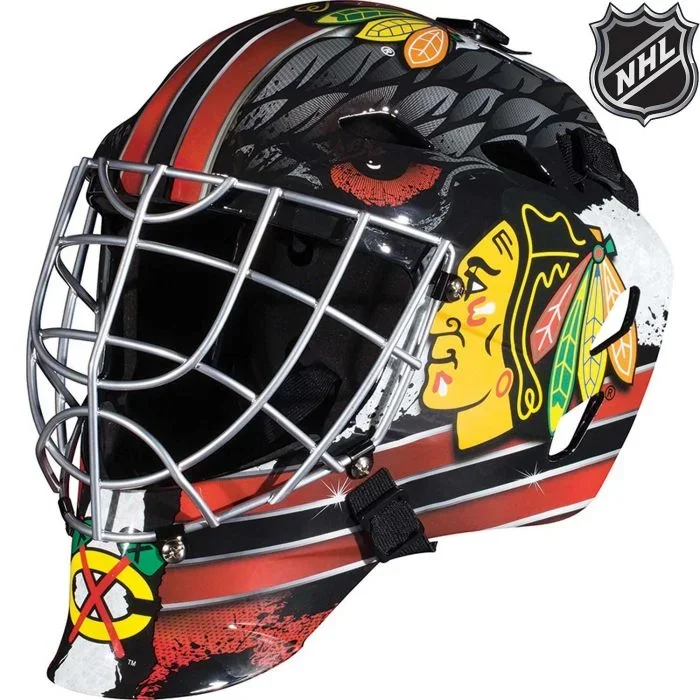 Chicago Blackhawks Franklin GFM 1500: NHL® Team Goalie Helmet
