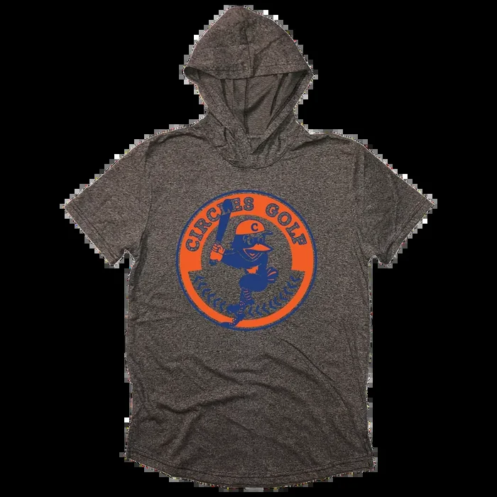Circles Golf Baseball – Short Sleeve Hoodie Shirt