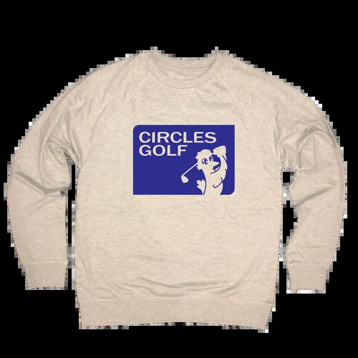 Circles Golf Silhouette Logo – Sweatshirt