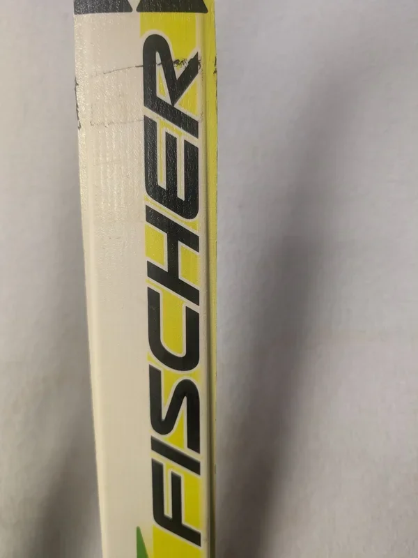 Classic Cross Country Fischer XC Skis NNN Profil Bindings Size 110 Cm Yellow Used