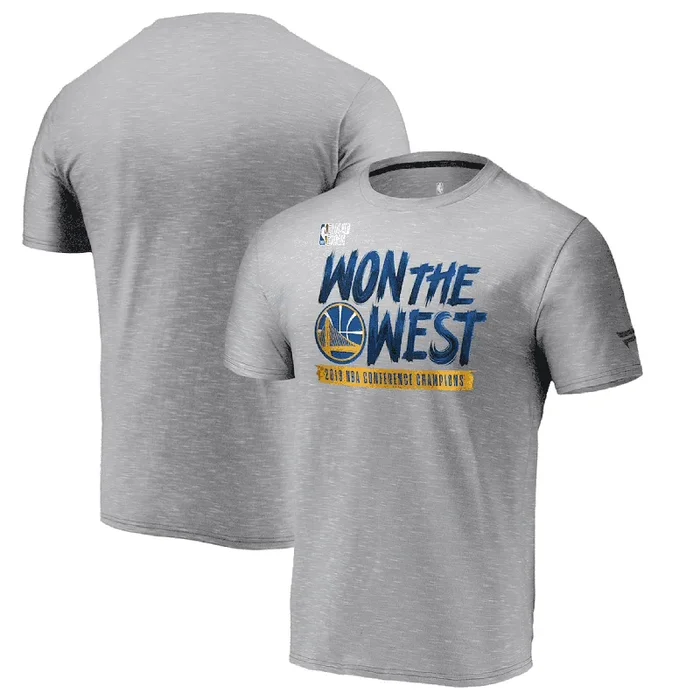 Clearance – Golden State Warriors Fanatics Branded 2019 Western Conference Champions Locker Room T-Shirt