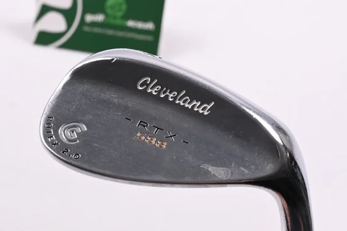 Cleveland 588 RTX 2.0 Precision Gap Wedge / 52 Degree / Wedge Flex Steel Shaft