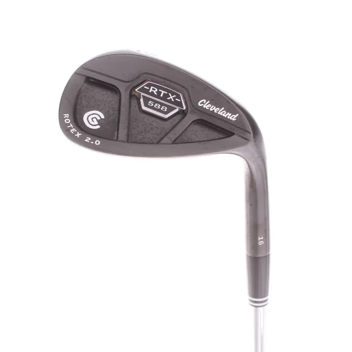 Cleveland 588 RTX Black Pearl Steel Men’s Right Hand Sand Wedge 56 Degree 16 Bounce Wedge – FST