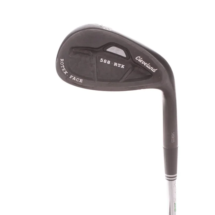 Cleveland 588 RTX CB Black Pearl Steel Men’s Right Hand Gap Wedge 48 Degree 8 Bounce Wedge – Dynamic Gold