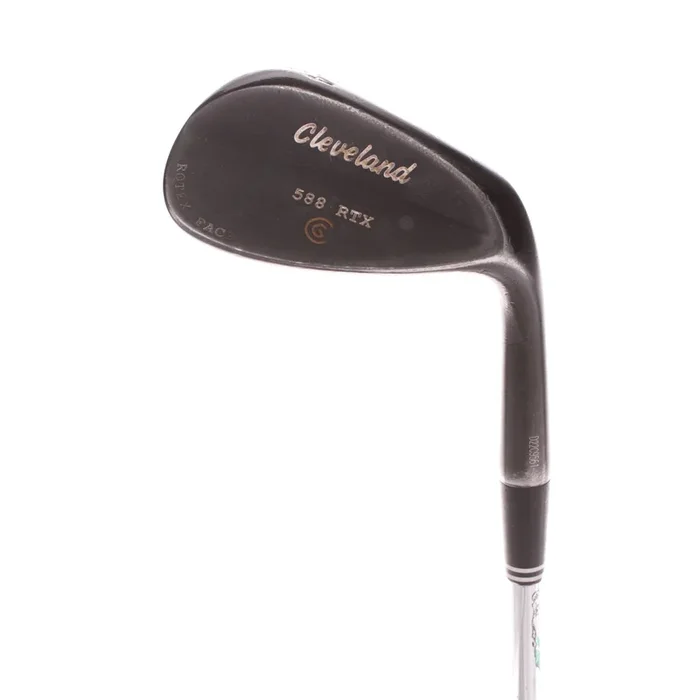 Cleveland 588 RTX CB Black Pearl Steel Men’s Right Sand Wedge 54 Degree 8 Bounce Wedge Flex – Cleveland Dynamic Gold