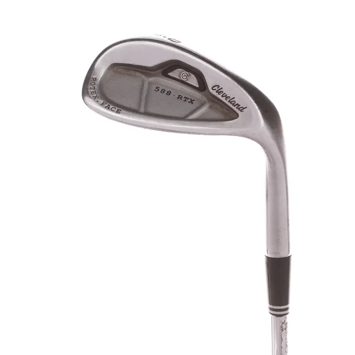 Cleveland 588 RTX CB Satin Chrome Steel Mens Right Hand Lob Wedge 60 Degree 12 Bounce Wedge – Dynamic Gold