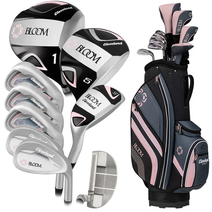 Cleveland Bloom 10-Piece Cart Bag Package Set – Ladies/Youth