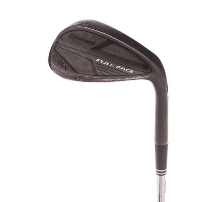 Cleveland CBX Full Face Steel Men’s Right Lob Wedge 58 Degree 10 Bounce Wedge – Dynamic Gold 115 W