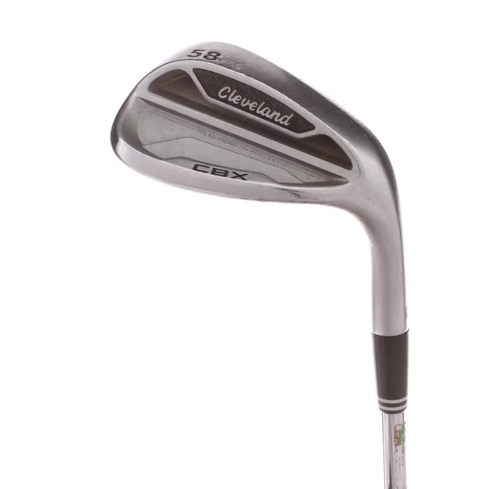 Cleveland CBX Steel Mens Right Hand Lob Wedge 58 Degree 10 Bounce Wedge – Dynamic Gold 115 Wedge