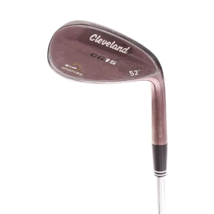 Cleveland CG15 Oil Quench Steel Mens Right Hand Gap Wedge 52 Degree Wedge – Cleveland