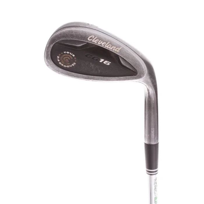 Cleveland CG16 TOUR ZIP GROOVE Steel Men’s Right Hand Lob Wedge 60 Degree 12 Bounce Wedge Flex – Cleveland True Temper