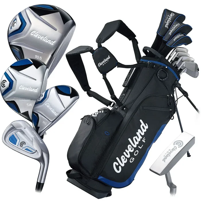 Cleveland Complete 11-Piece Stand Bag Package Set – Graphite