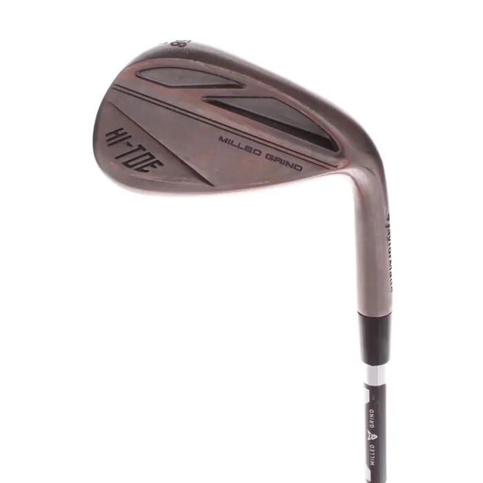 Cleveland Milled Grind Hi Toe Raw Copper Steel Men’s Right Hand Lob Wedge 58 Degree Wedge – KBS Hi Rev 2.0