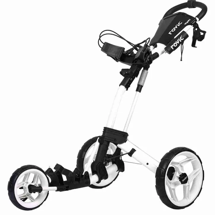 Clicgear Rovic RV2L 3-Wheel Push Trolley – White