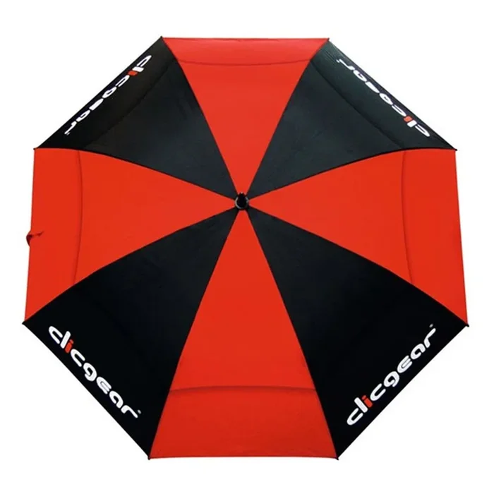 Clicgear UV 68″ Golf Umbrella – Red/Black
