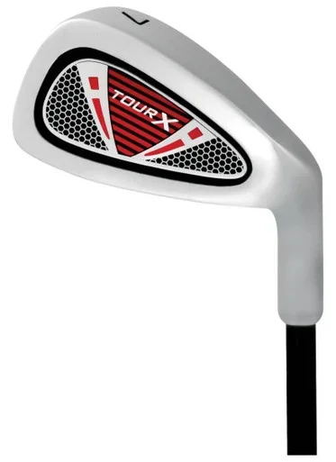 Closeout! Tour X 9 Iron or Wedge for Ages 8-11 (kids 46-54″ tall) Red