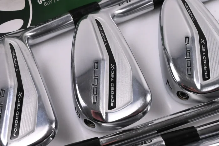 Cobra 2025 King Tec-X Irons / 5-PW+GW / Stiff Flex KBS Tour 90 Shafts