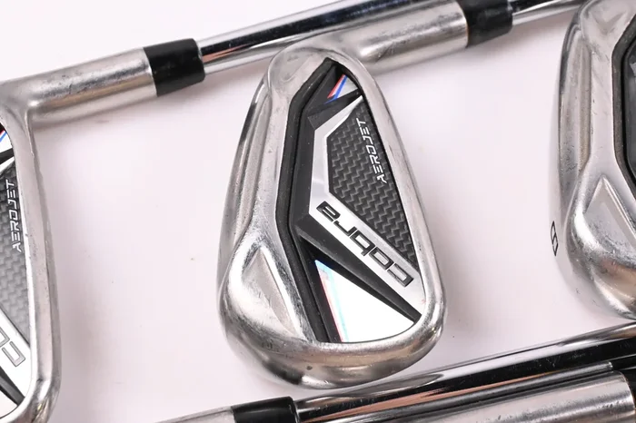 Cobra Aerojet Irons / 6-PW+GW / Stiff Flex KBS $-Taper 120 Shafts
