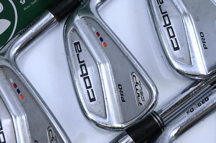 Cobra AMP Cell Pro Irons / 5-PW / Stiff Flex Dynamic Gold S300 Shafts