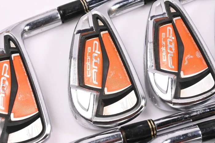 Cobra AMP Irons / 3-PW / Stiff Flex KBS Tour Shafts