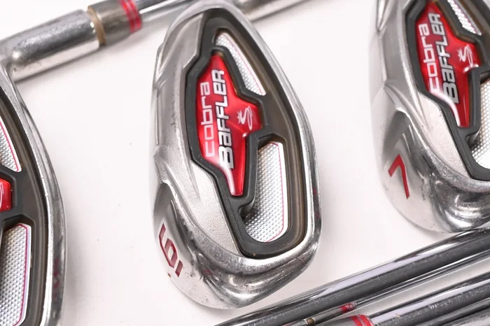 Cobra Baffler 2013 Red Irons / 5-PW+SW / Regular Flex Cobra Steel Shafts