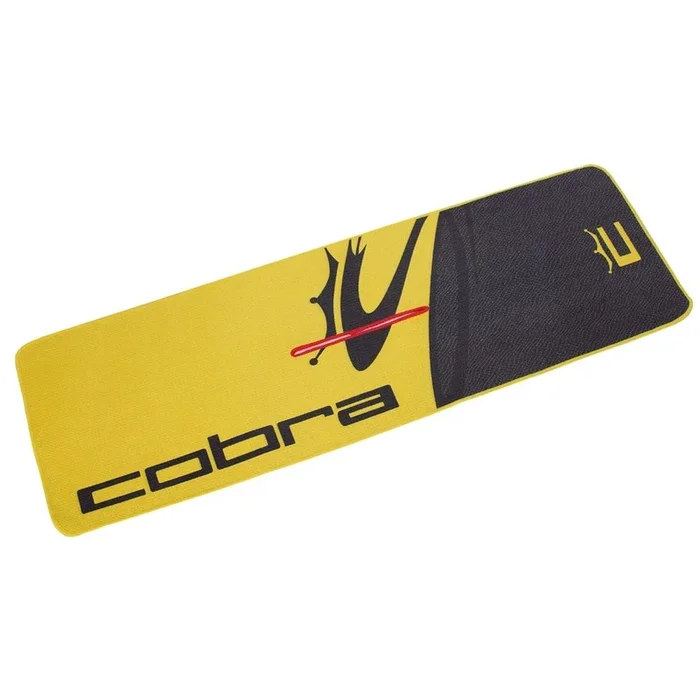 Cobra Crown C Players Towel – Black/Yellow