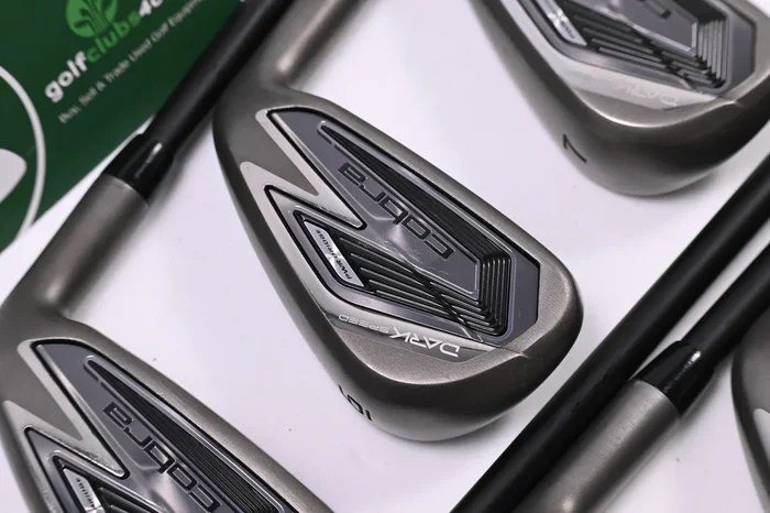 Cobra Darkspeed Irons / 5-PW+GW / Regular Flex KBS TGI 75 Shafts