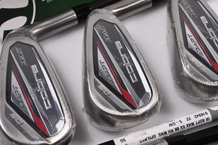 Cobra DS-Adapt Max Irons / 5-PW+GW / Regular Flex KBS PGI 75 Shafts
