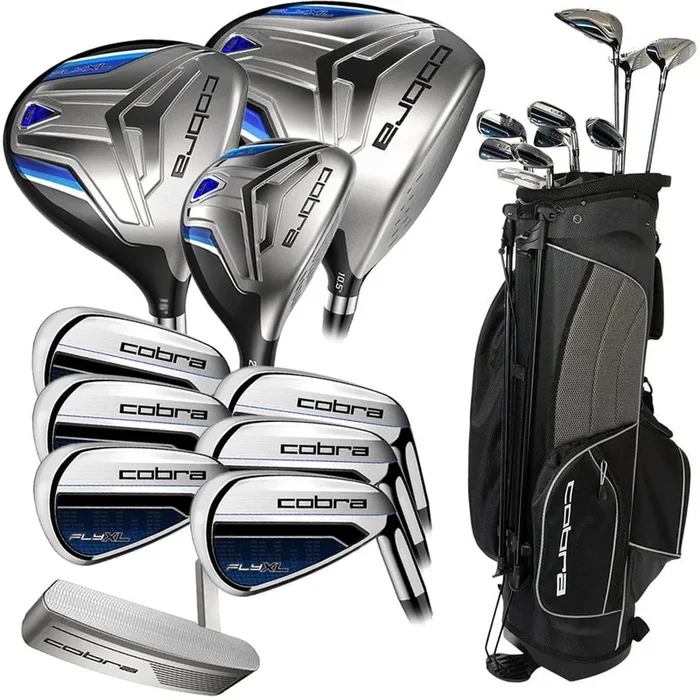 Cobra Fly XL 11-Piece Stand Bag Package Set – Steel