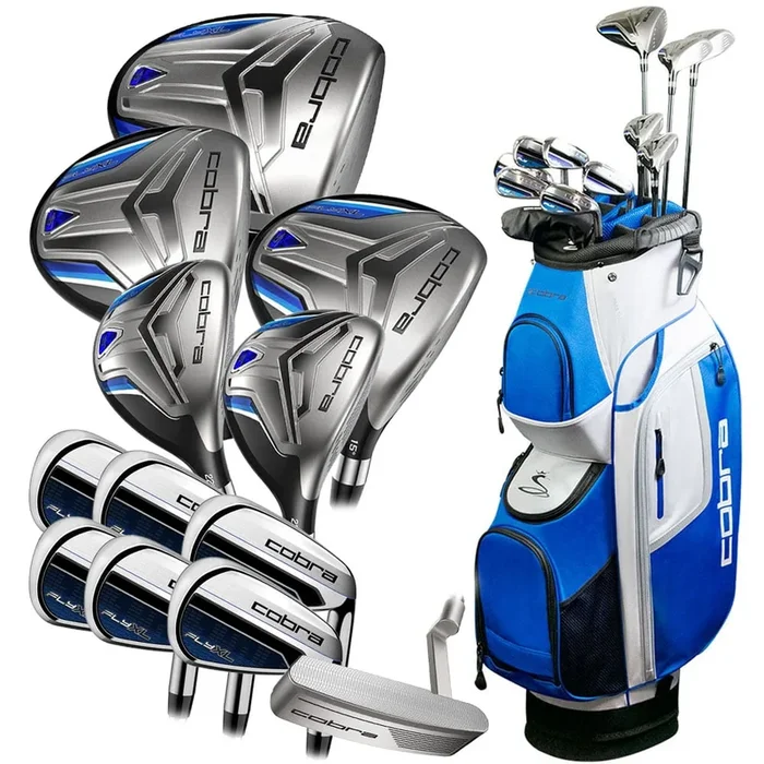 Cobra Fly XL 13-Piece Cart Bag Package Set – Steel – Stiff