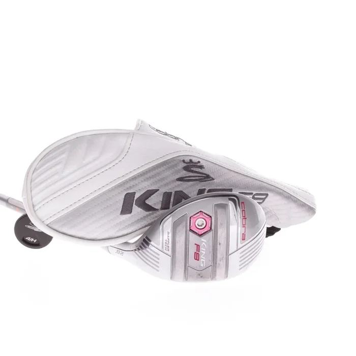 Cobra King F8 Graphite Ladies Right Hand 6 Hybrid 28 Degree Ladies – Aldila Rogue 60