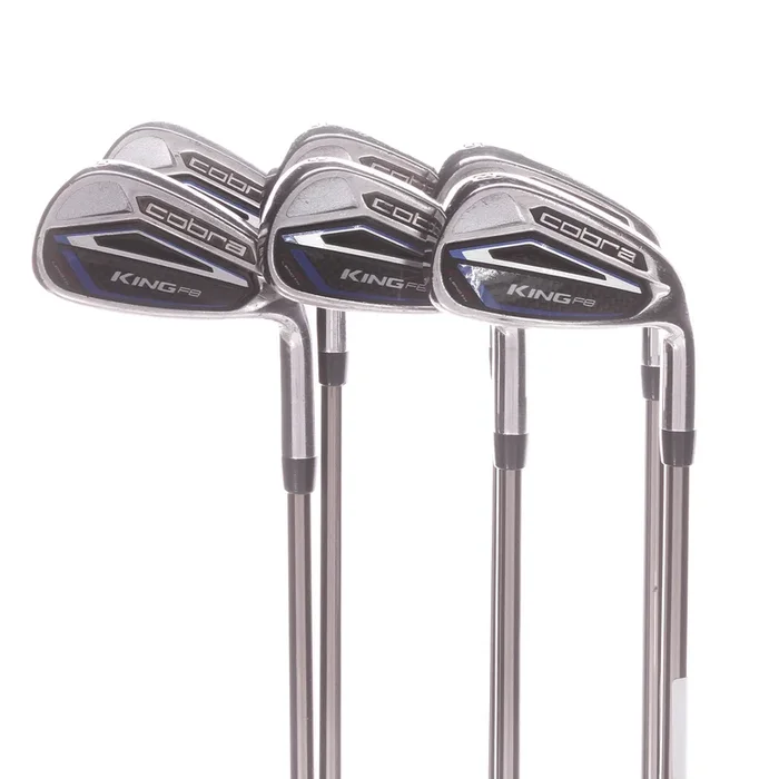 Cobra King F8 Graphite Mens Right Hand Irons 5-PW Senior – Mamiya Recoil ES 460 F2