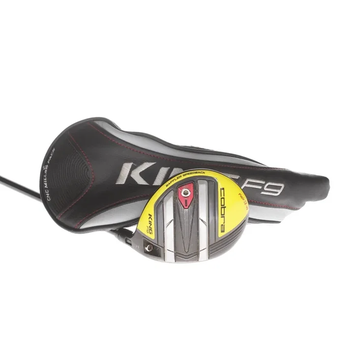 Cobra King F9 Graphite Mens Right Hand Fairway 3 Wood 14.5* Stiff – Fujikura Atmos 7S