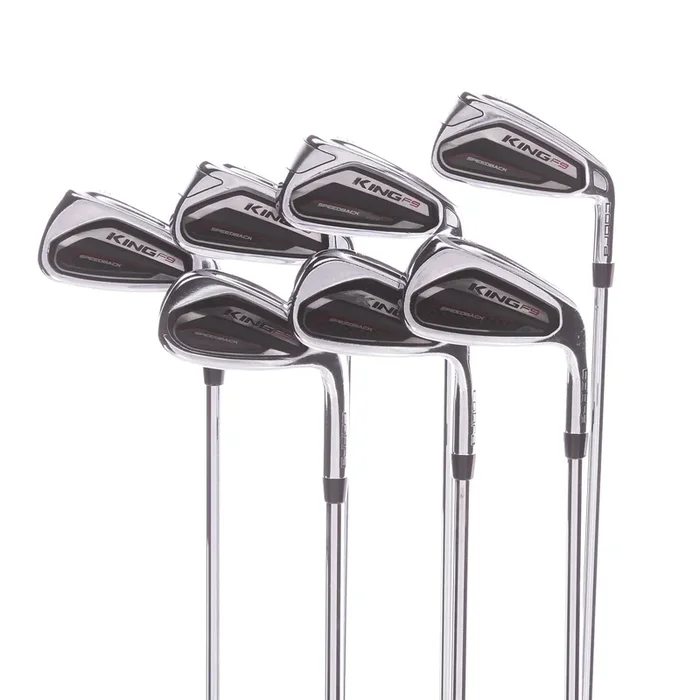 Cobra King F9 Irons Steel Men’s Right Irons 5-SW Regular – KBS Tour-V 90