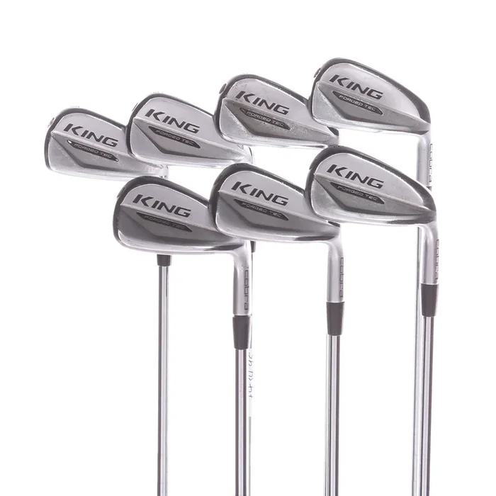 Cobra King Forged Tec Steel Men’s Right Irons 4-PW Stiff – KBS Tour 90 S