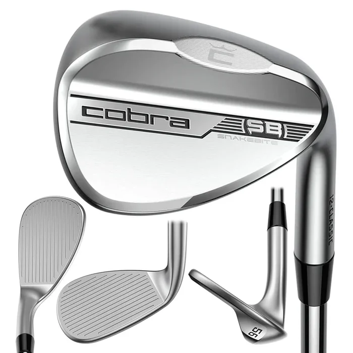 Cobra King Snakebite Chrome Wedge – 23 Men