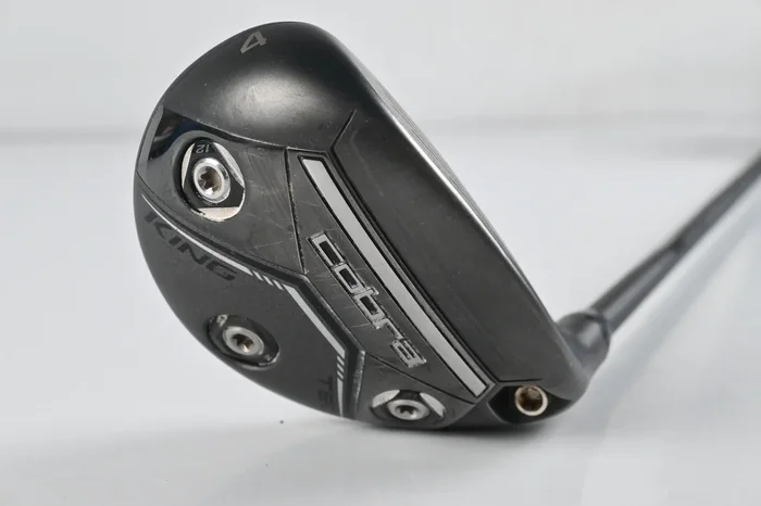 Cobra King Tec 2023 #4 Hybrid / 21 Degree / Stiff Flex MMT Black Shaft