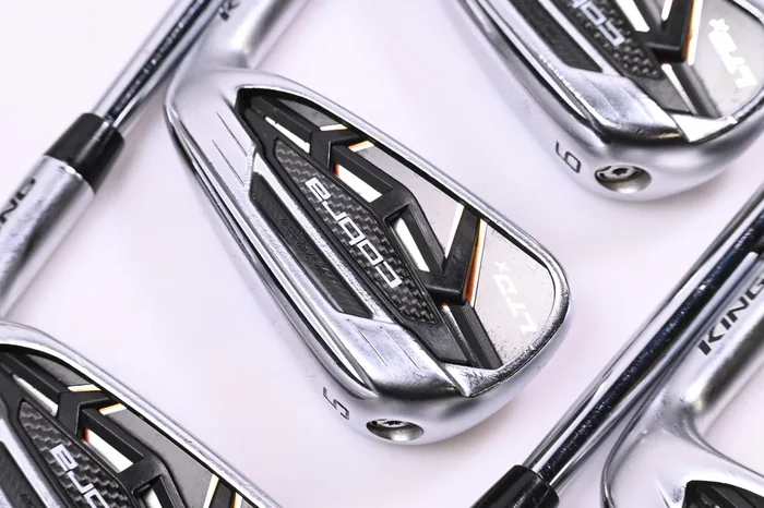 Cobra LTDx Irons / 4-PW+GW / Stiff Flex KBS $-Taper Lite Shafts