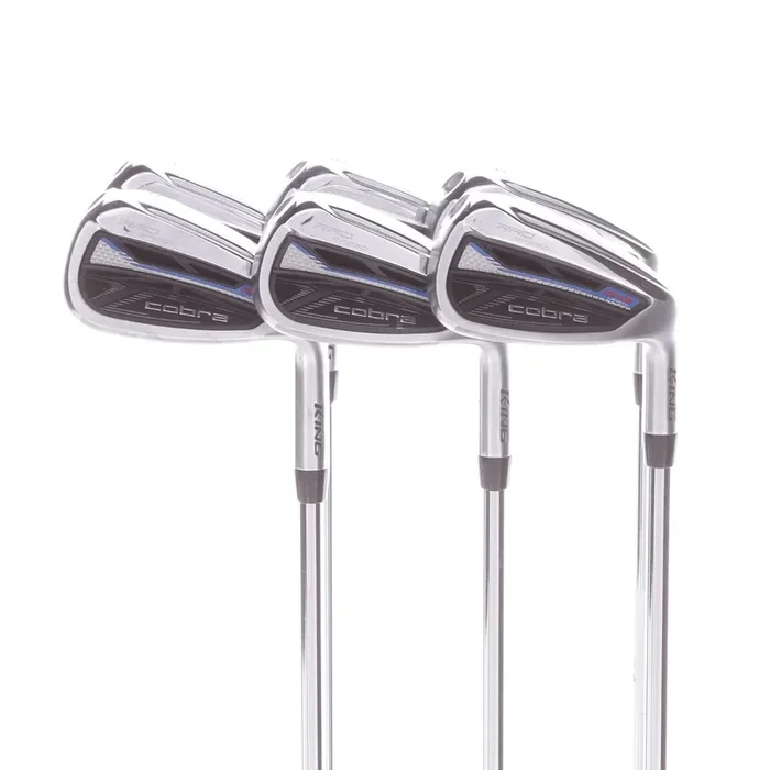 Cobra Radspeed One Length Steel Mens Right Hand Irons 5-PW Regular – KBS Tour