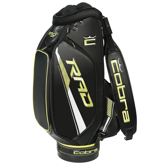 Cobra RadSpeed Tour Staff Bag – Black/Turbo Yellow