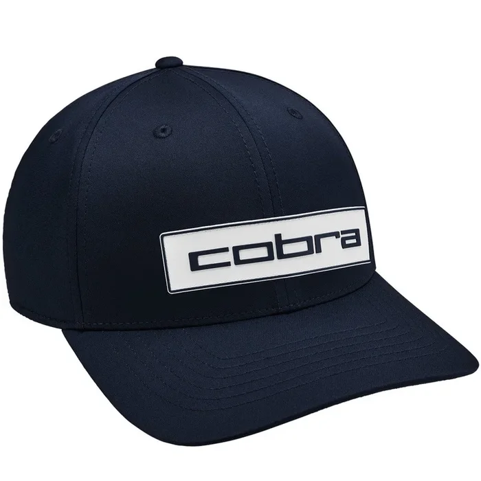 Cobra Tour Tech Cap – Deep Navy/White