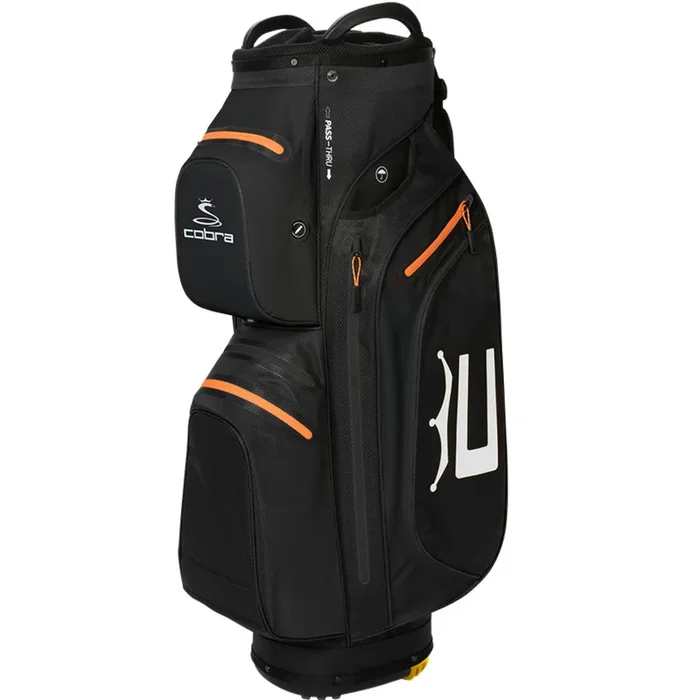 Cobra Ultradry Pro Waterproof Cart Bag – Black/Gold Fusion