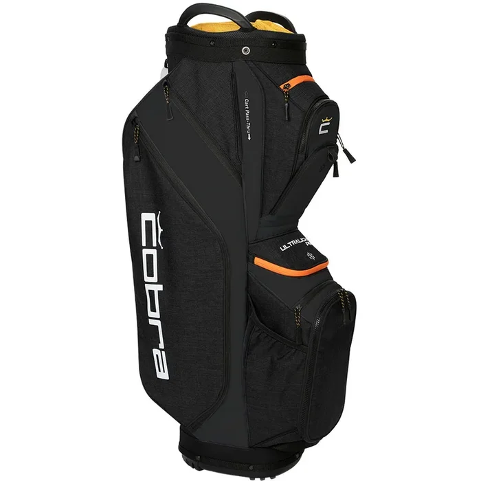 Cobra Ultralight Pro Cart Bag – Black/Gold Fusion